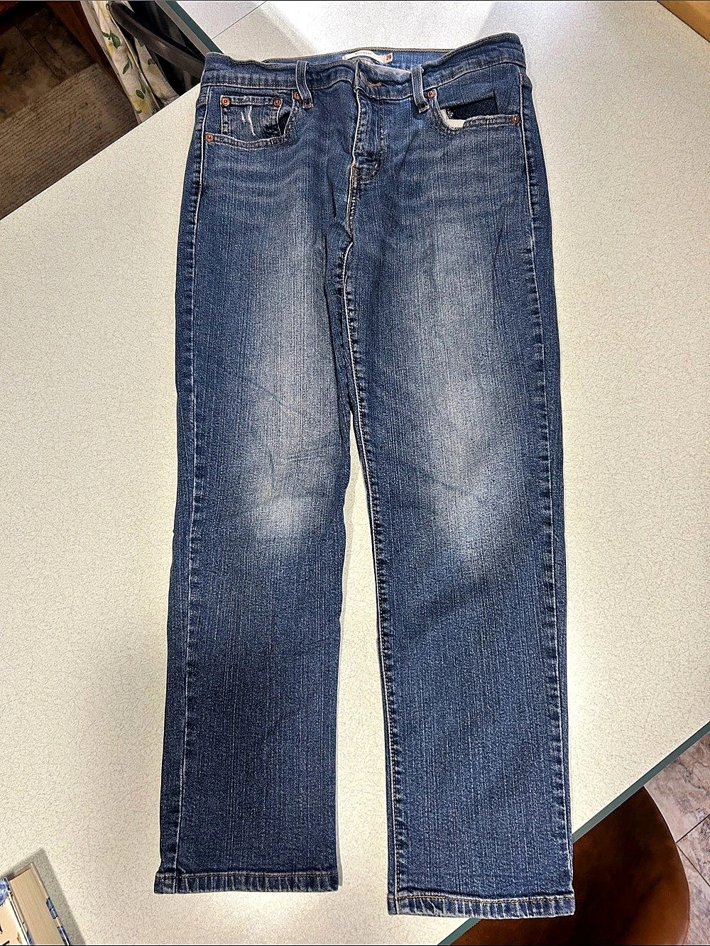 Levi's Boyfriend Blue Jeans Waist 29
